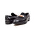 Boss Genuine Leather Slip-On British Walker Shoes with Pony Skin Detail